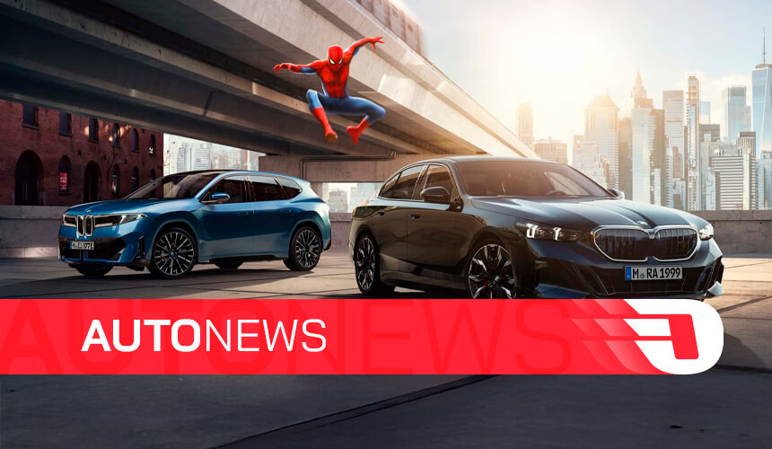 AutoNews: BMW aposta no Homem-Aranha e Ferrari mostra a força do mercado de elétricos de luxo